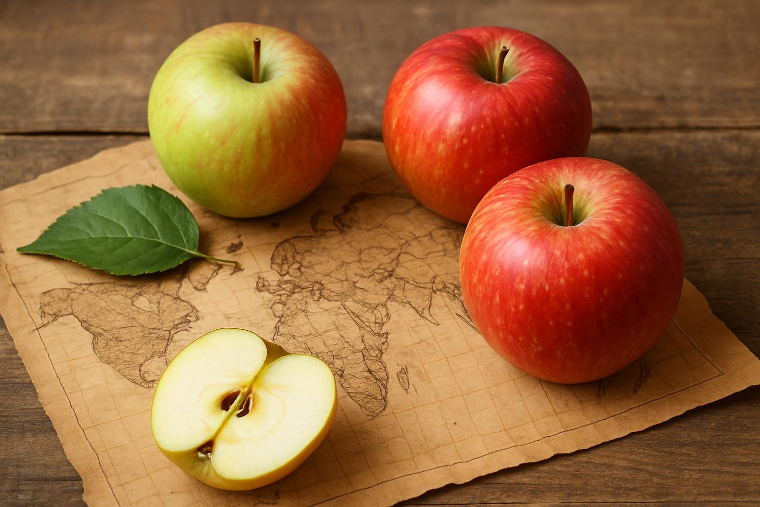 яблоки. История и география происхождения