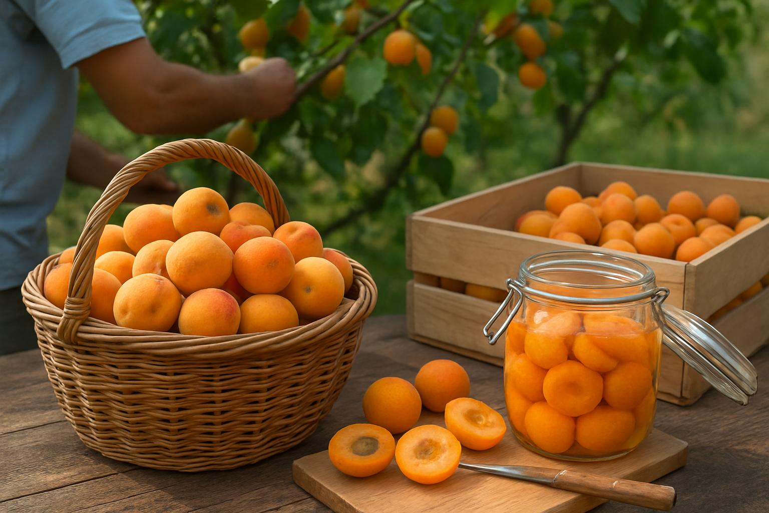 абрикосы. Сбор урожая, хранение и первичная переработка абрикосы. Сбор урожая, хранение и первичная переработка