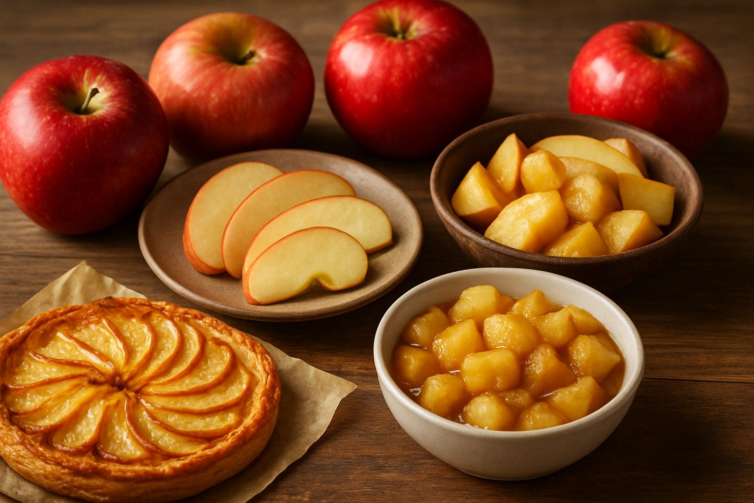 яблоки. Кулинария: от простой закуски до гастрономии